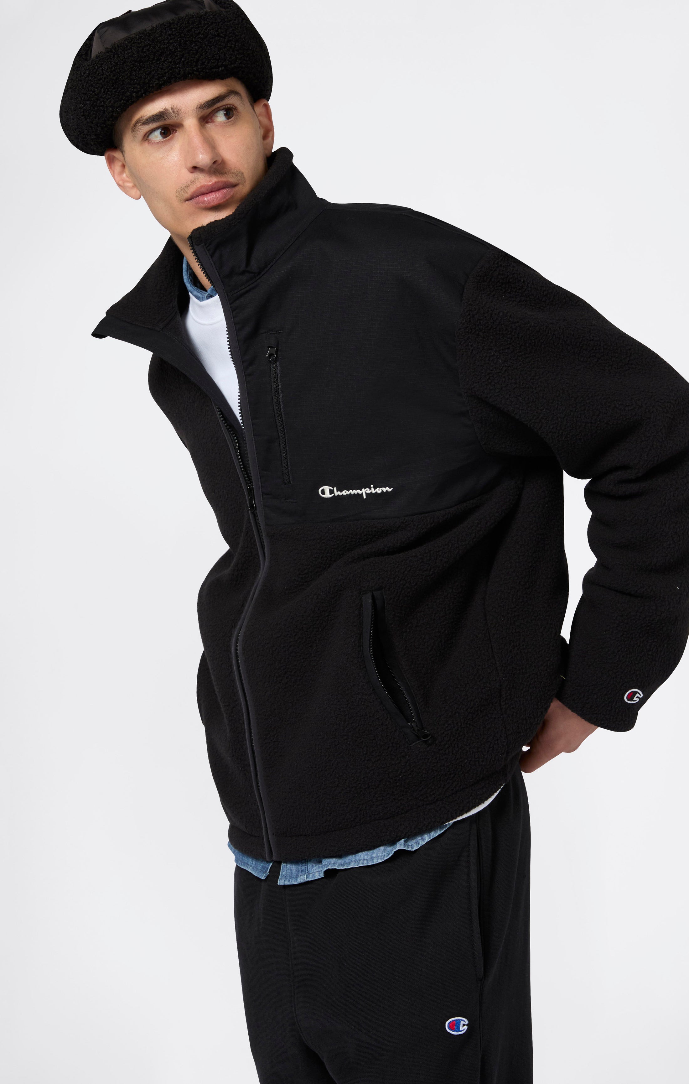 Men’s Full Zip Polar Teddy Jacket