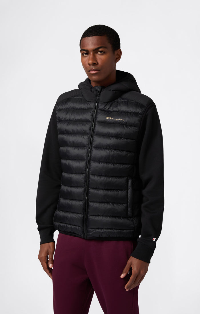 Gilet con Cappuccio da Uomo