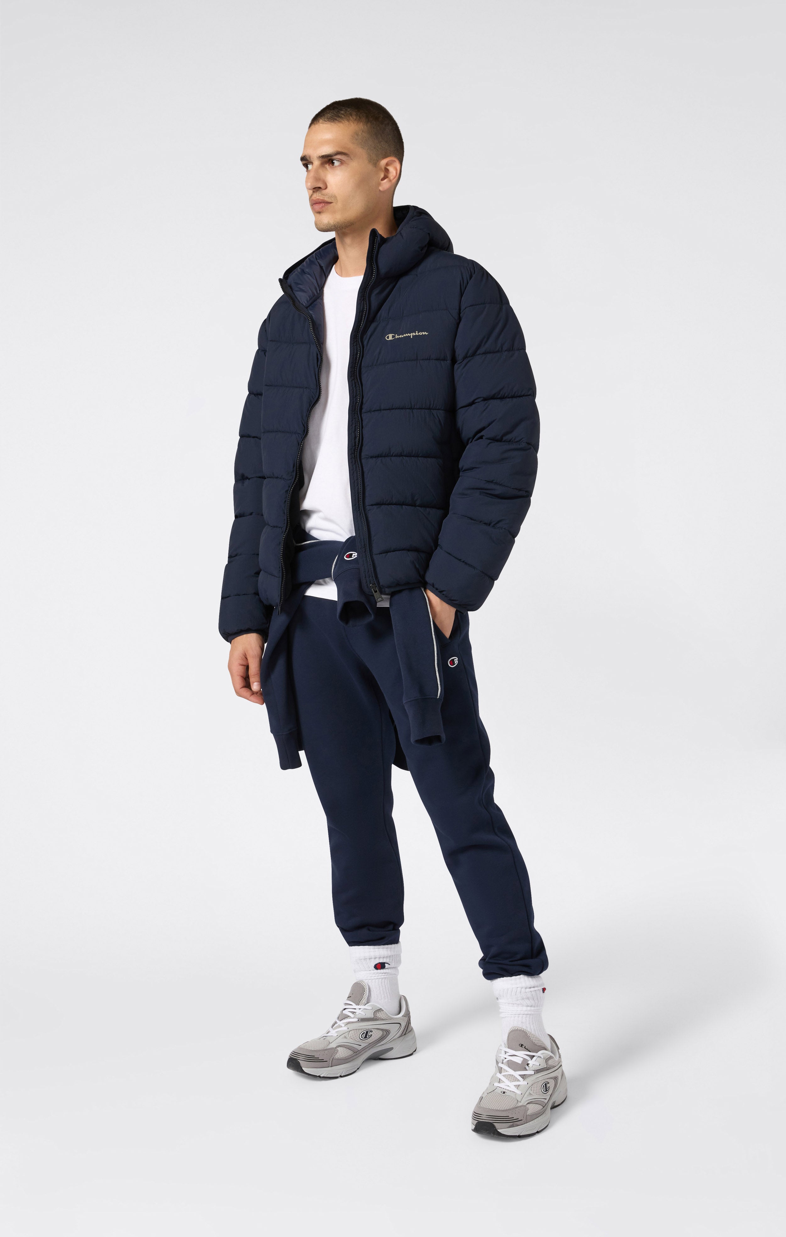 Giacca con Cappuccio da Uomo