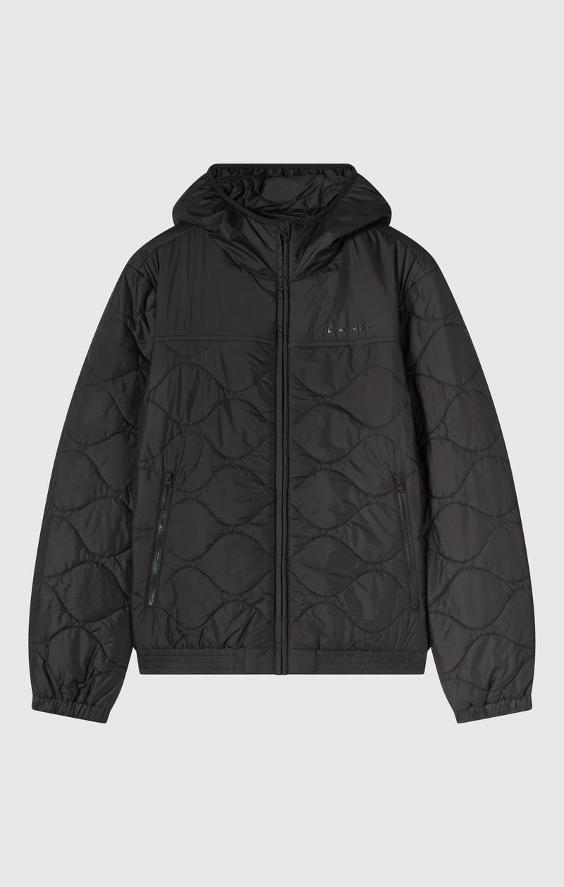 Herren Gefütterte Jacke mit Kapuze