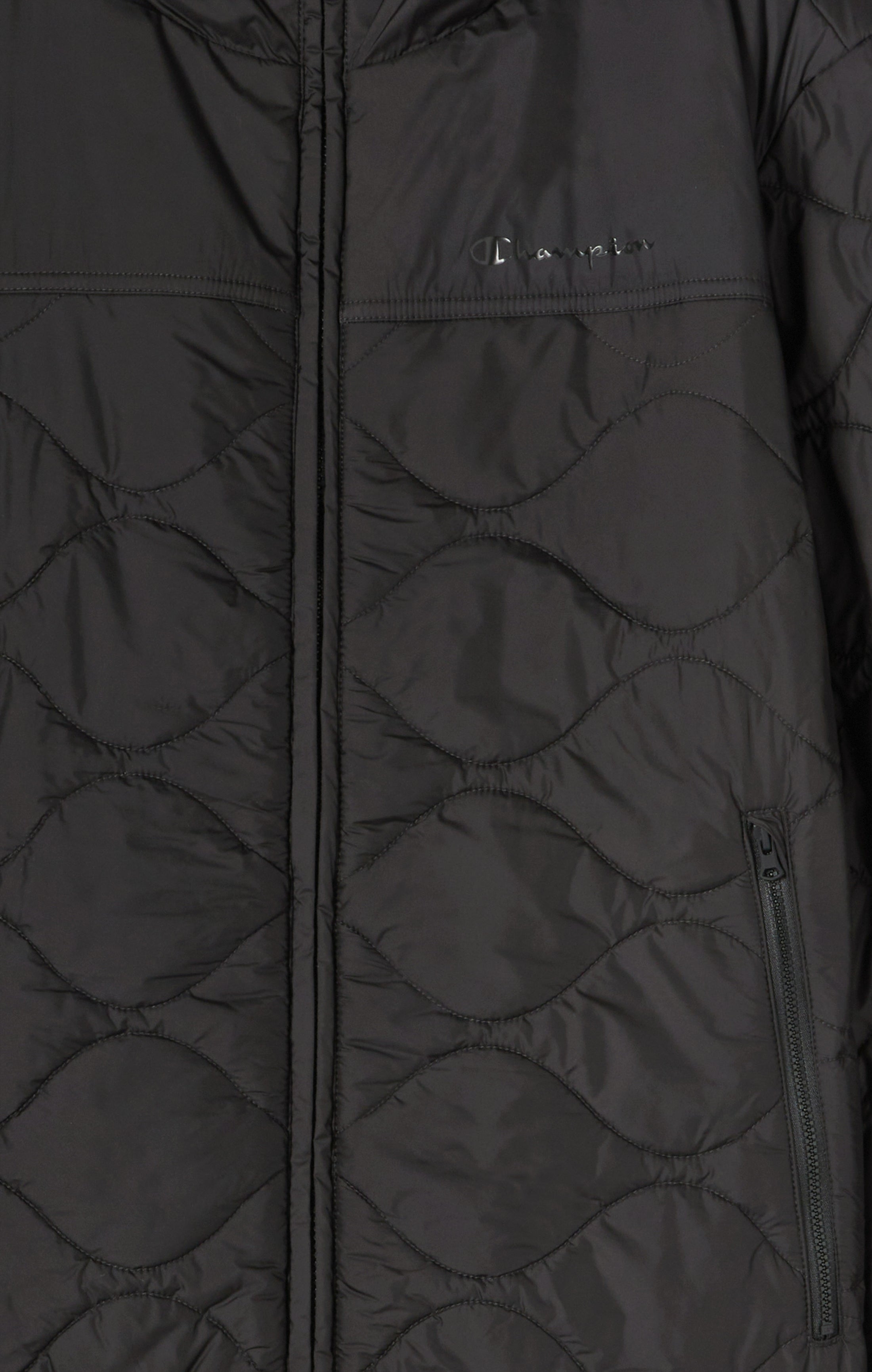 Herren Gefütterte Jacke mit Kapuze
