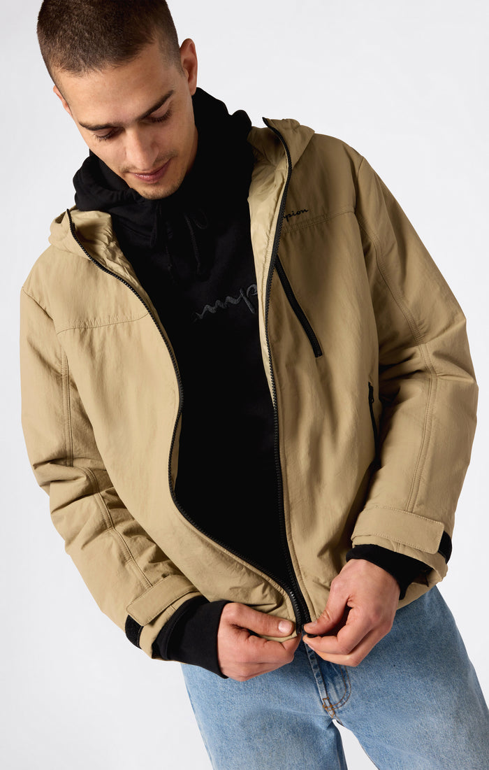 Giacca Shell con Cappuccio da Uomo