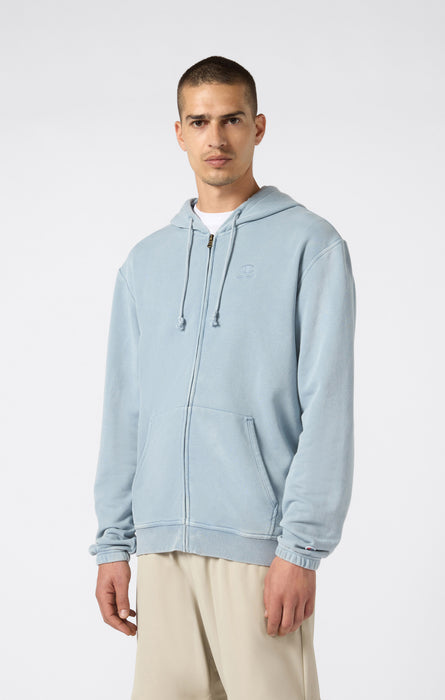 Felpa con Cappuccio da Uomo con Zip Intera