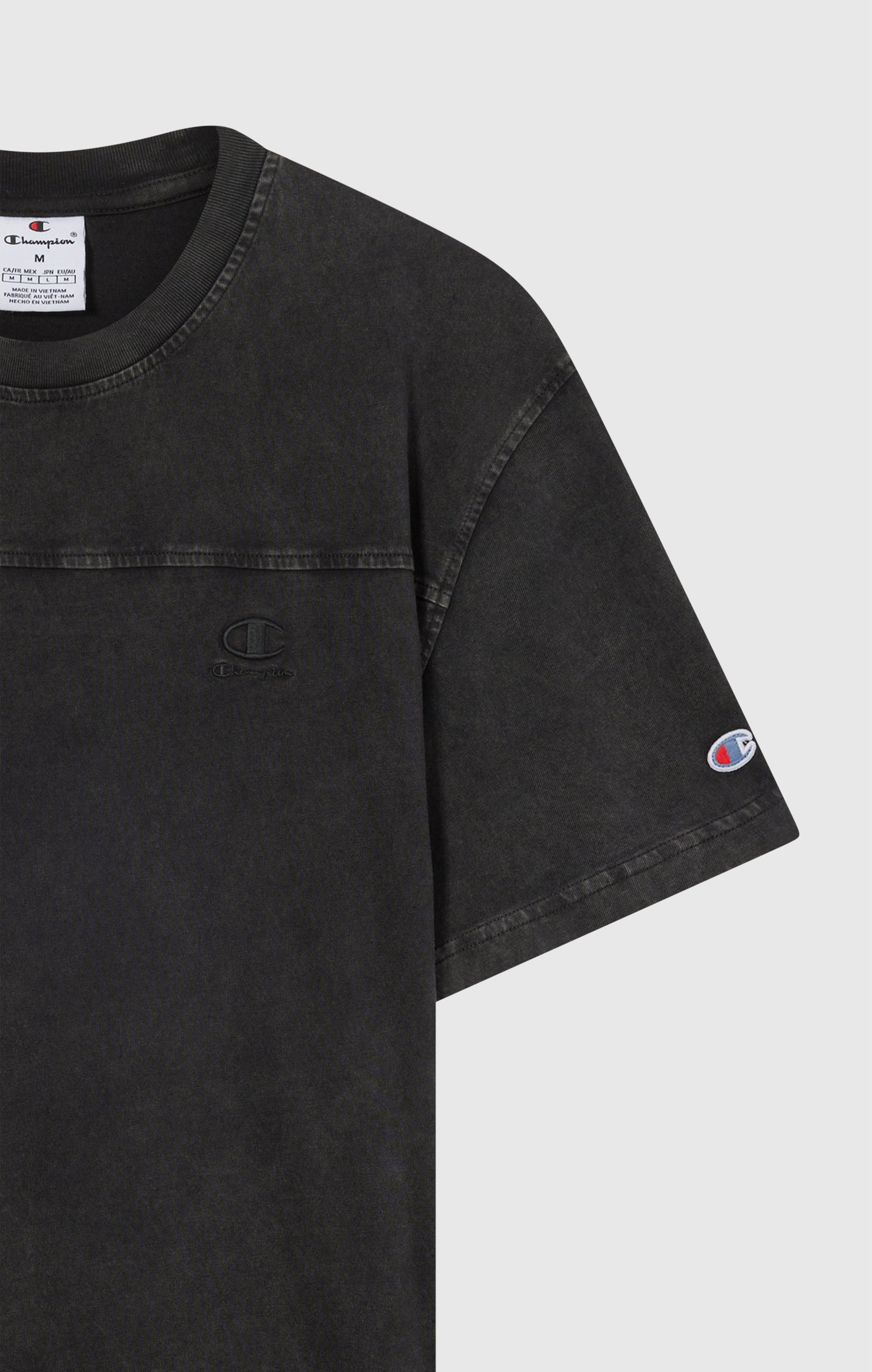 T-shirt Col Ras-du-Cou Homme Coupe Décontractée