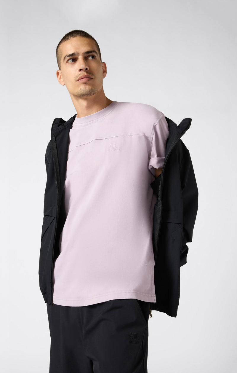 T-shirt Col Ras-du-Cou Homme Coupe Décontractée