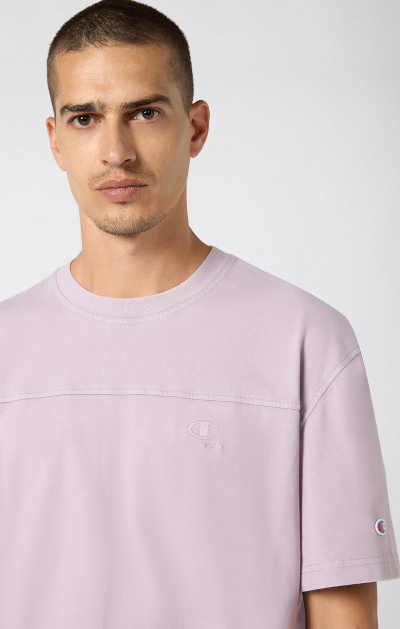 T-shirt Col Ras-du-Cou Homme Coupe Décontractée