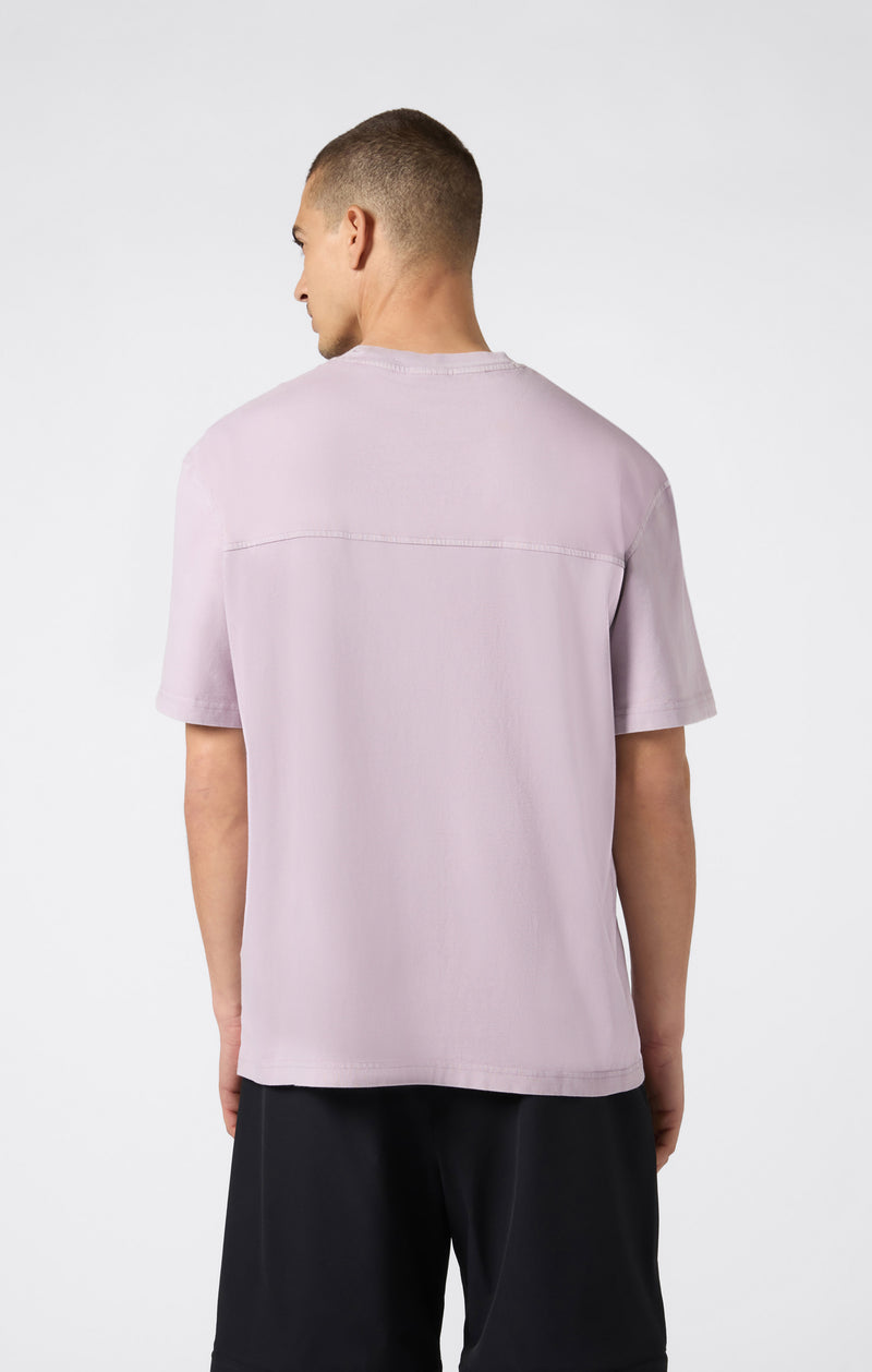 T-shirt Col Ras-du-Cou Homme Coupe Décontractée
