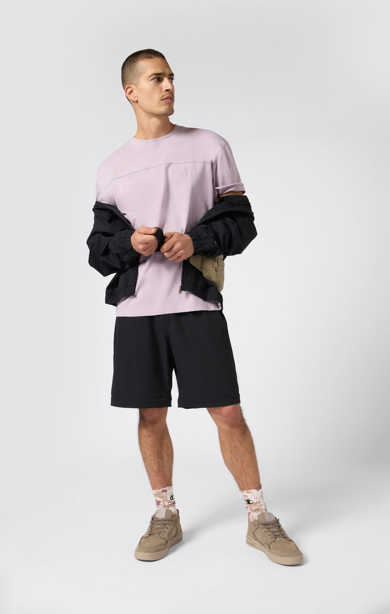 T-shirt Col Ras-du-Cou Homme Coupe Décontractée