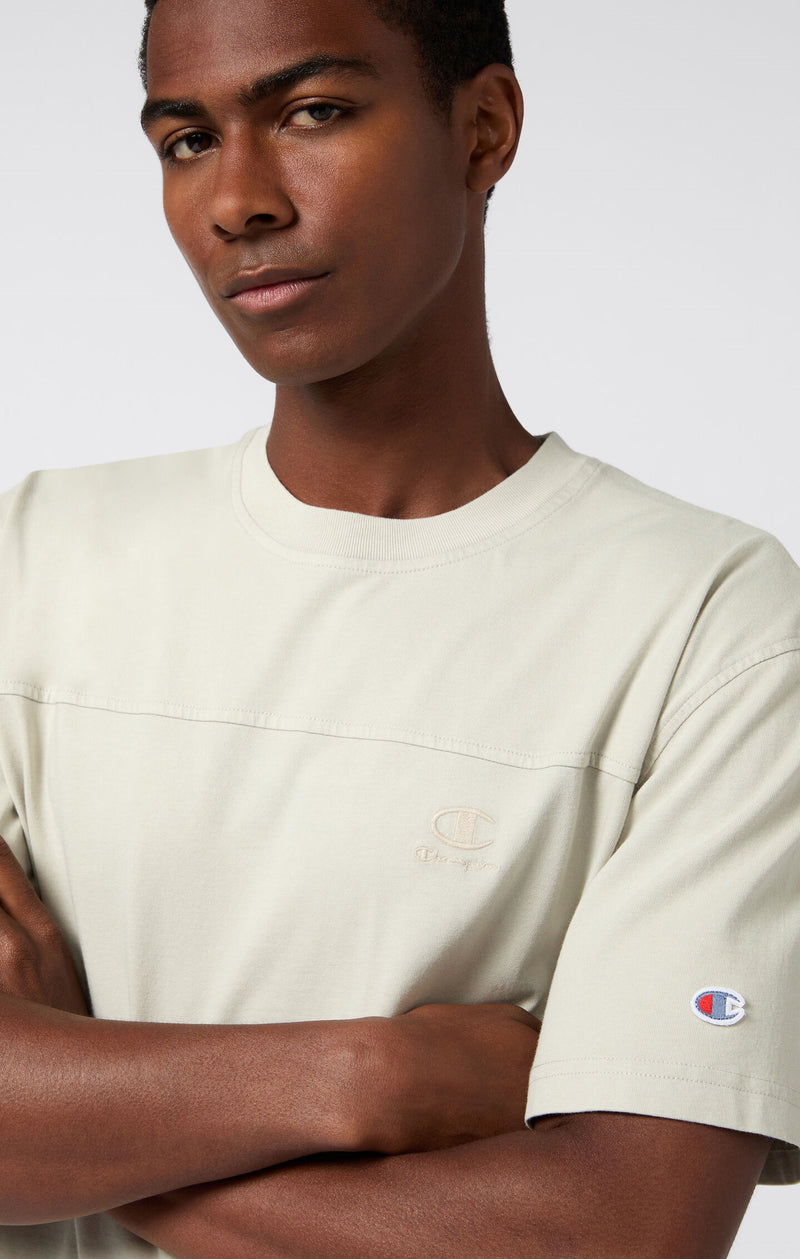T-shirt Col Ras-du-Cou Homme Coupe Décontractée