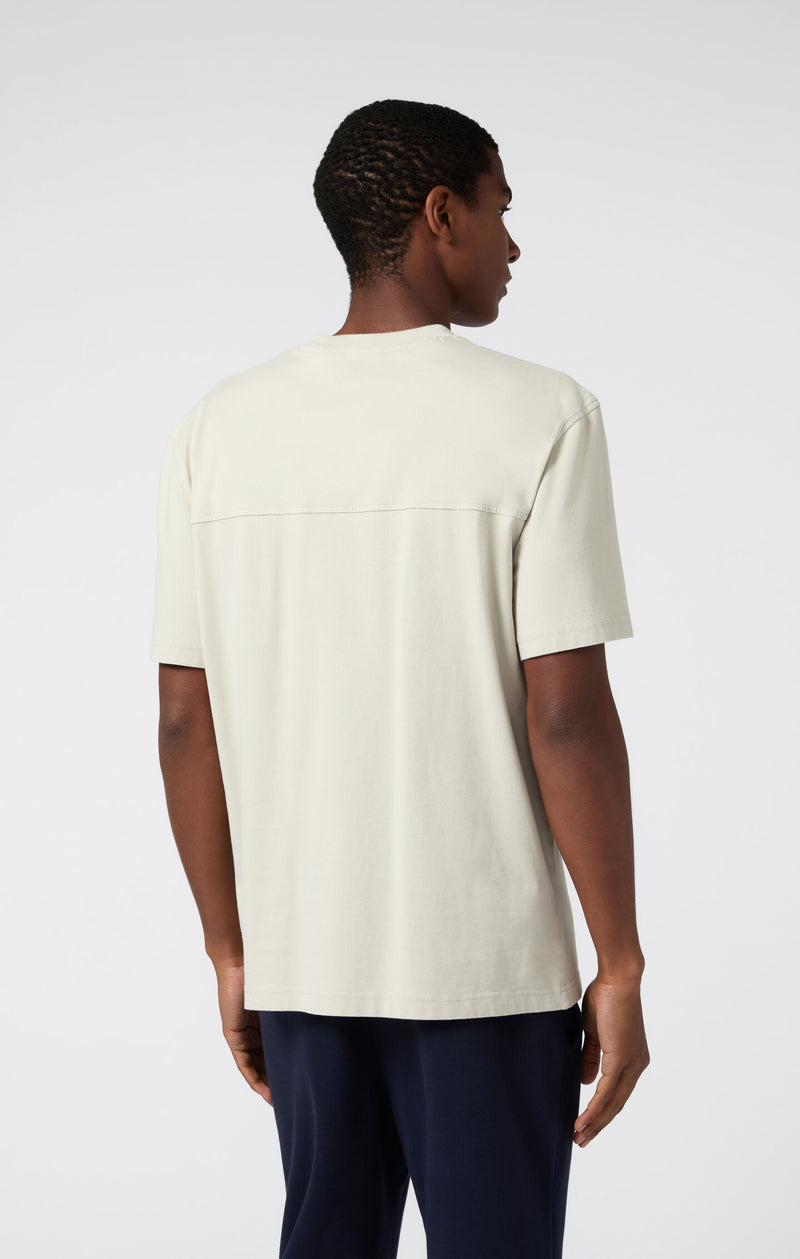 T-shirt Col Ras-du-Cou Homme Coupe Décontractée