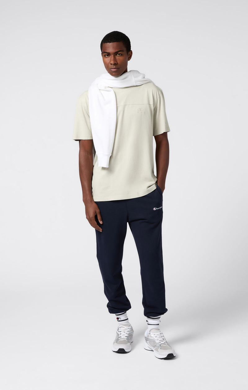 T-shirt Col Ras-du-Cou Homme Coupe Décontractée