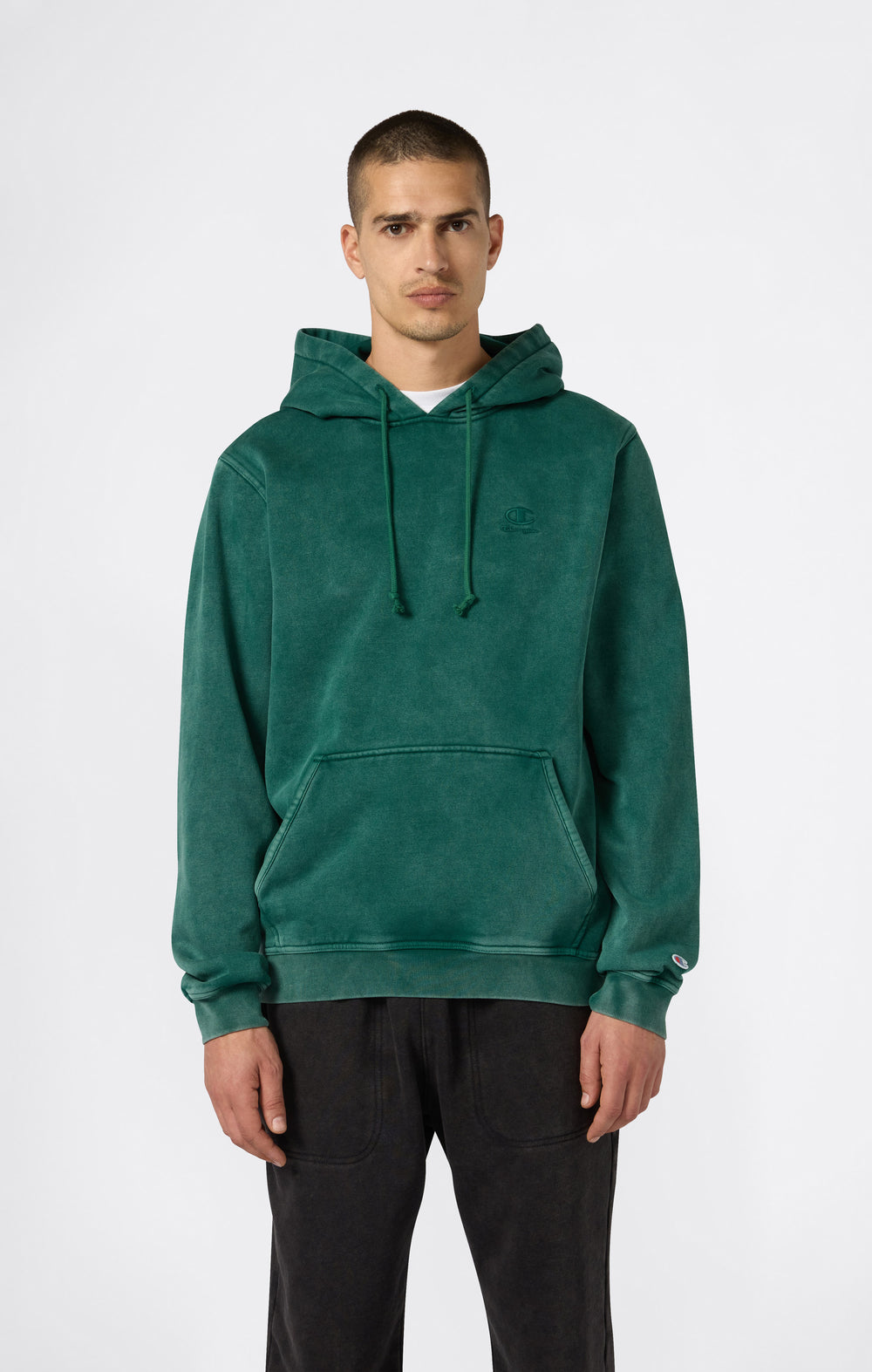 Sweat À Capuche Effet Délavé À Intérieur Gratté Icons Pour Homme