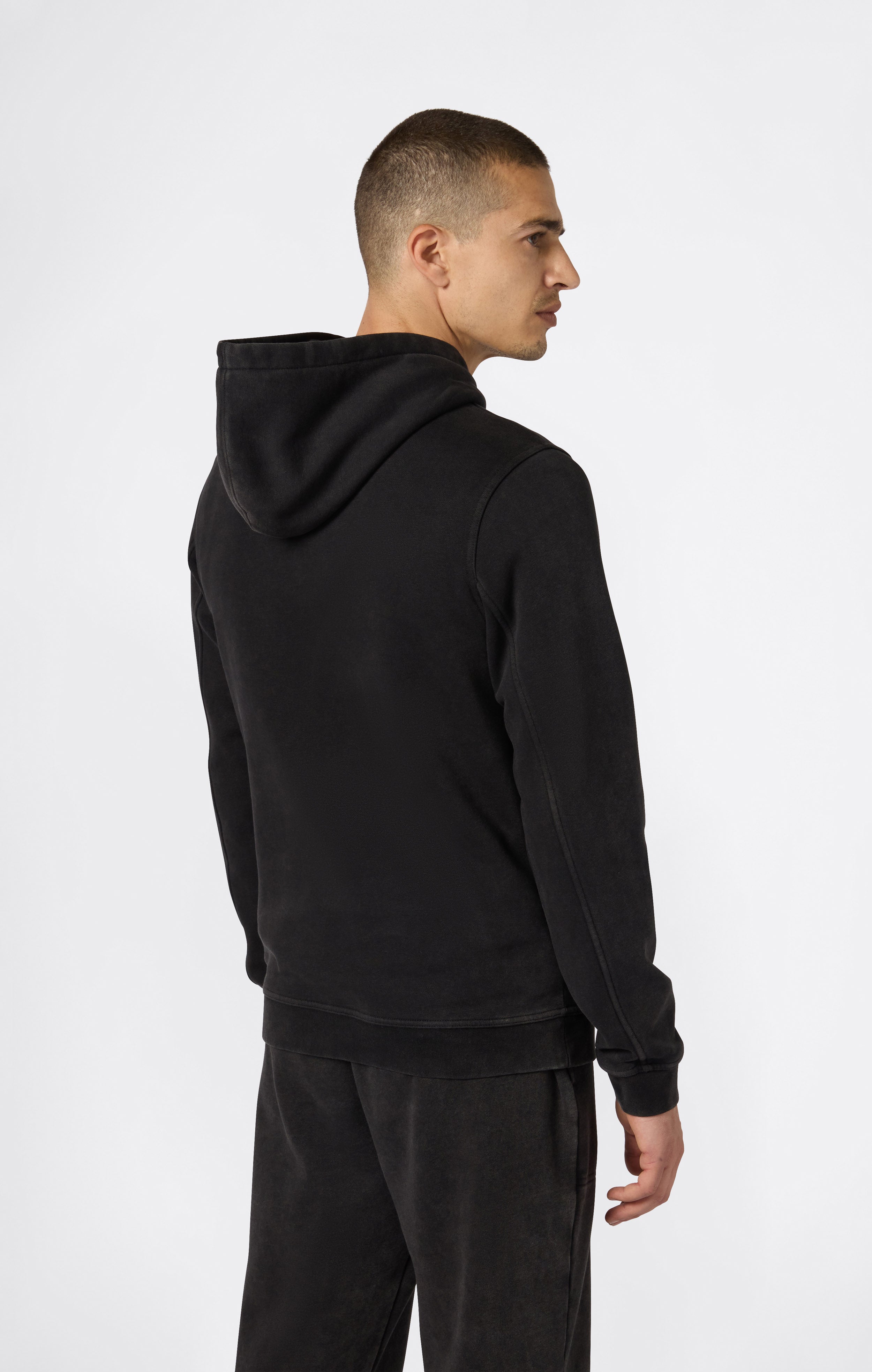 Men’s Washed Fleece Hoodie Icons