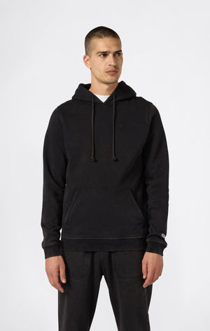 Kapuzenpullover Mit Washed-Look Und Angerautem Innenmaterial Icons Herren