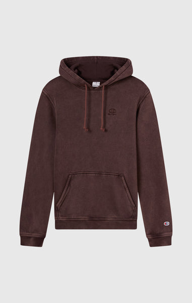 Felpa Con Cappuccio Interno Felpato Effetto Slavato Icons Da Uomo