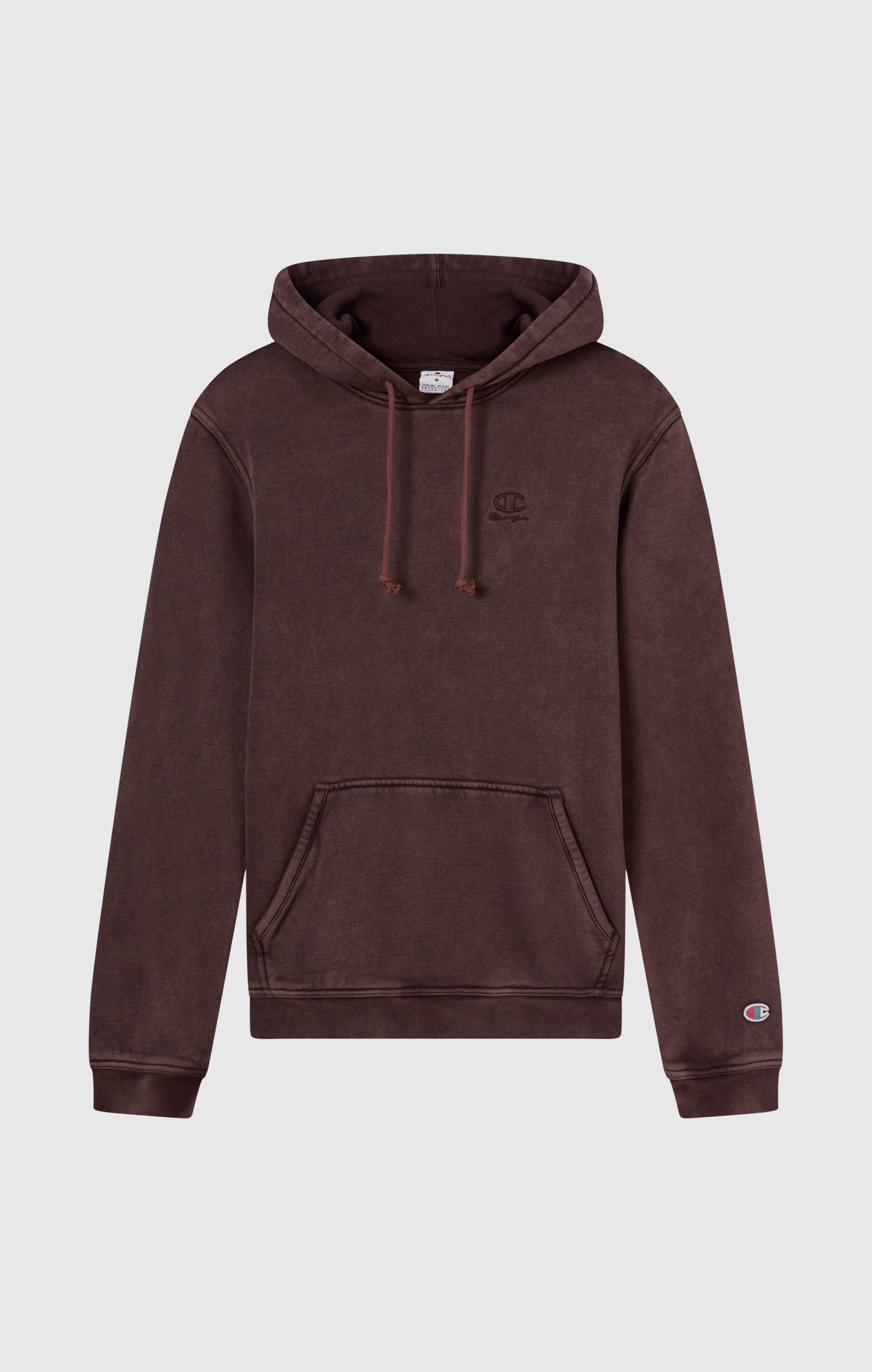 Kapuzenpullover Mit Washed-Look Und Angerautem Innenmaterial Icons Herren