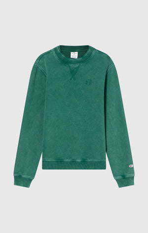 Rundhals-Sweatshirt Mit Washed-Look Und Angerautem Innenmaterial Icons Herren