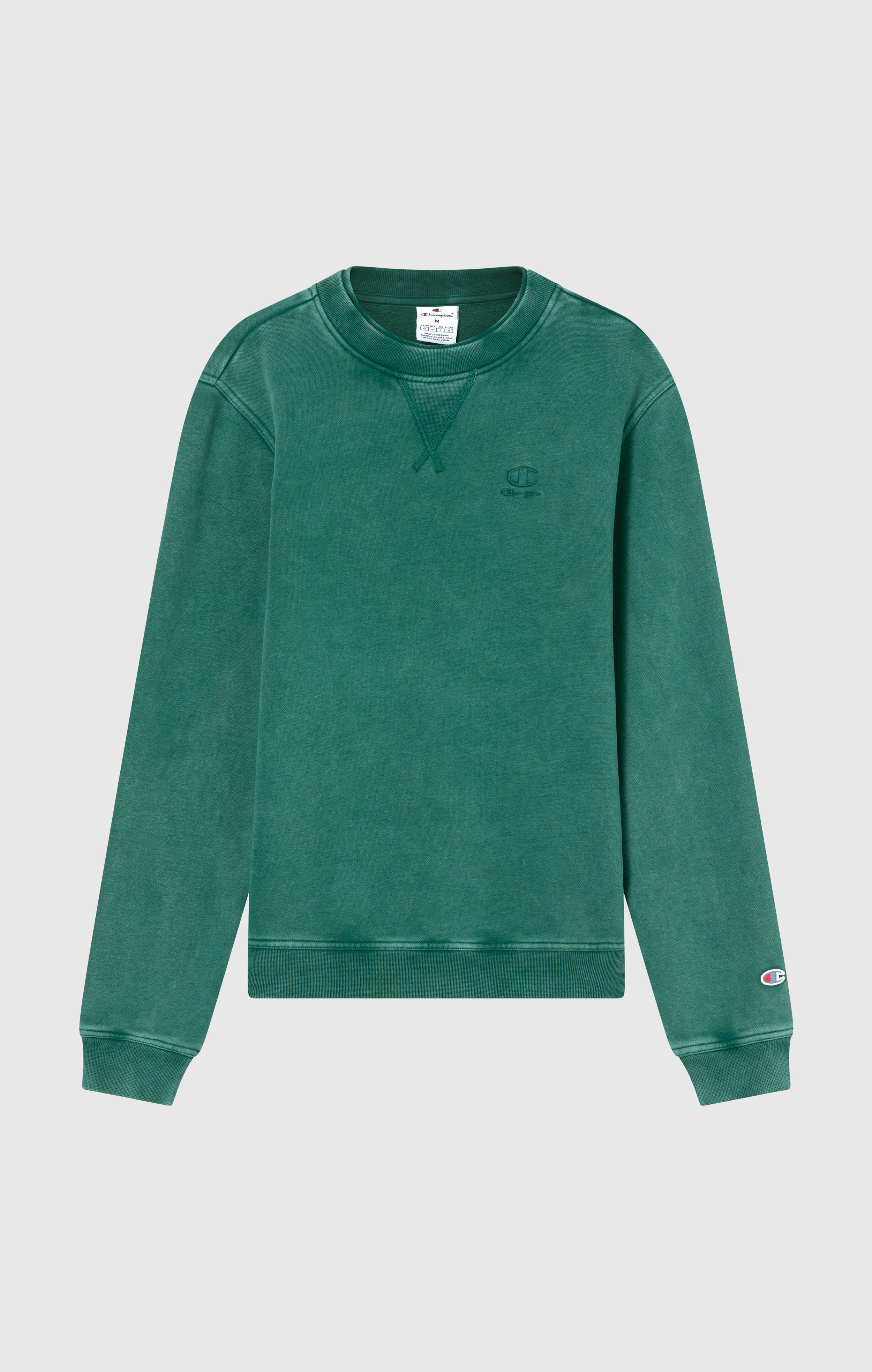 Men’s Washed Fleece Crewneck Sweatshirt Icons