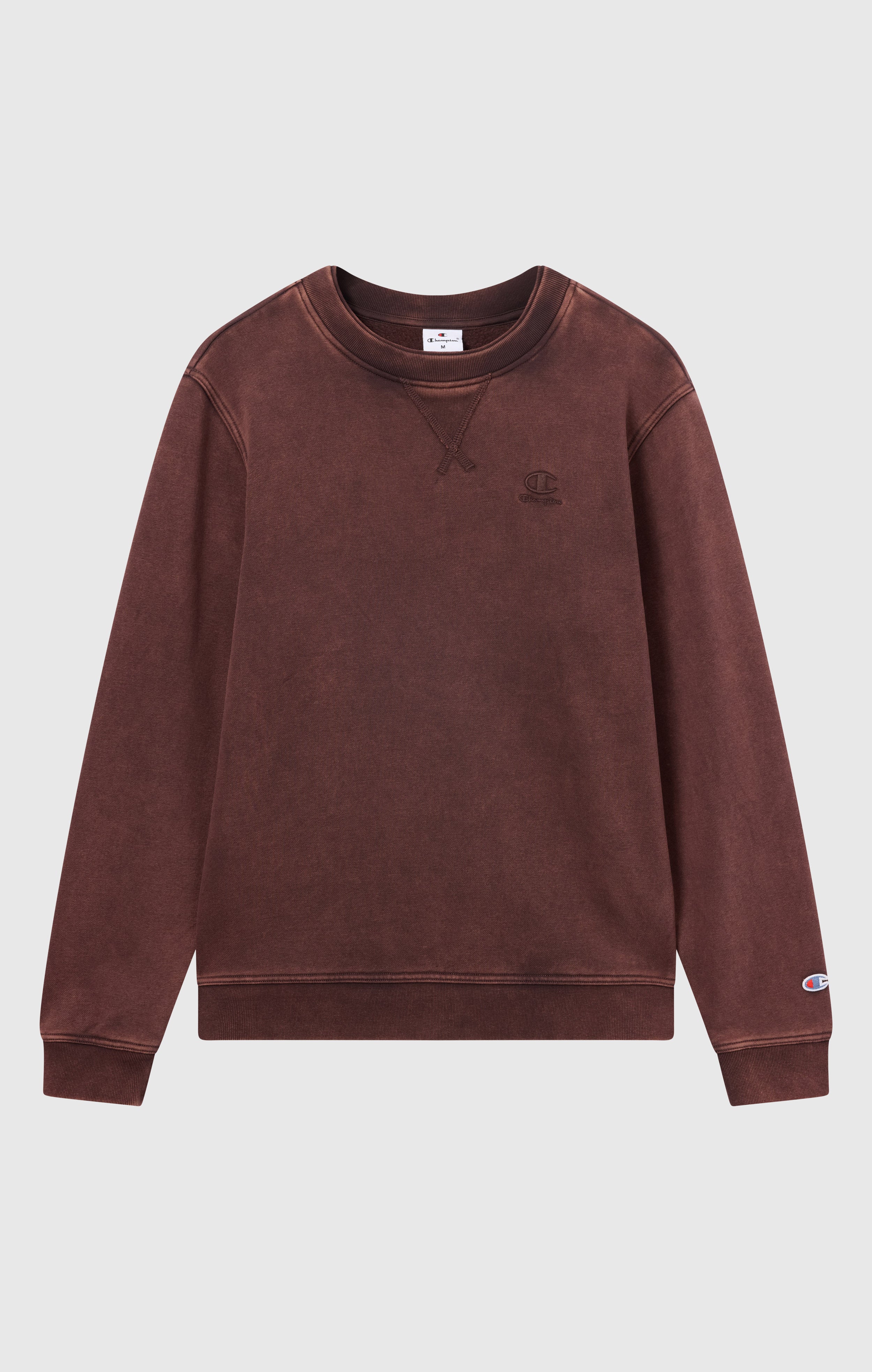 Felpa Girocollo Interno Felpato Effetto Slavato Icons Da Uomo