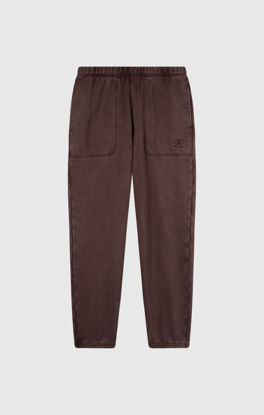 Pantaloni Con Polsini Elasticizzati Interno Felpato Effetto Slavato Icons Da Uomo