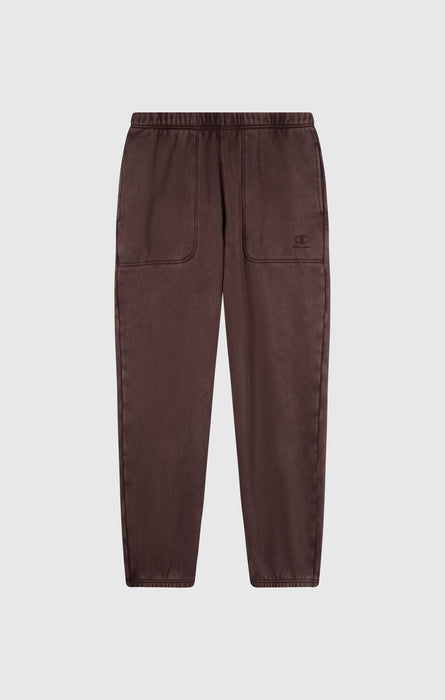 Pantaloni Con Polsini Elasticizzati Interno Felpato Effetto Slavato Icons Da Uomo