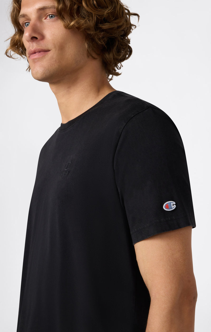Herren T-Shirt Mit Verwaschenem Look Icons