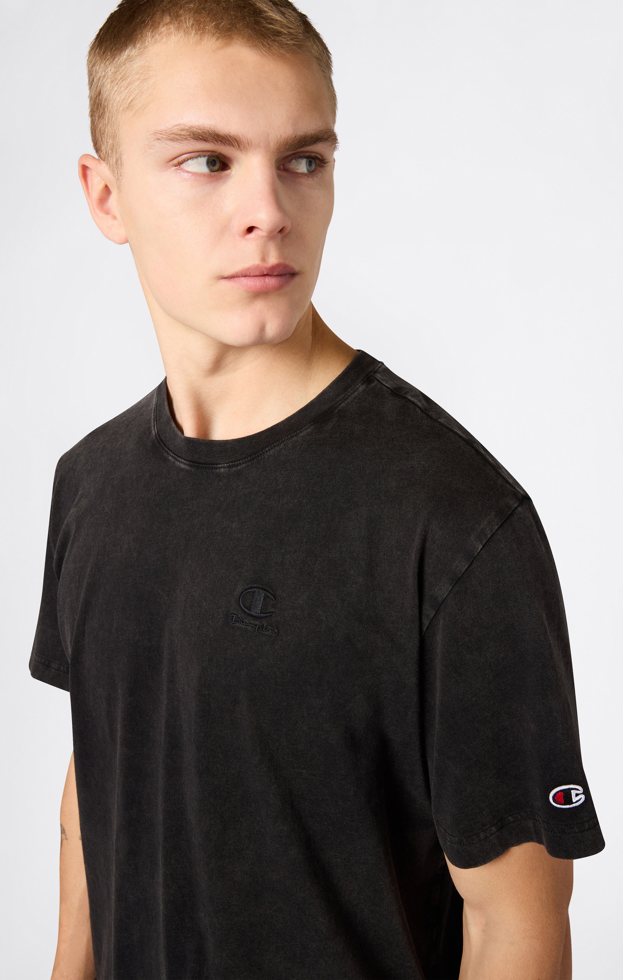 T-Shirt Homme Effet Délavé Icons