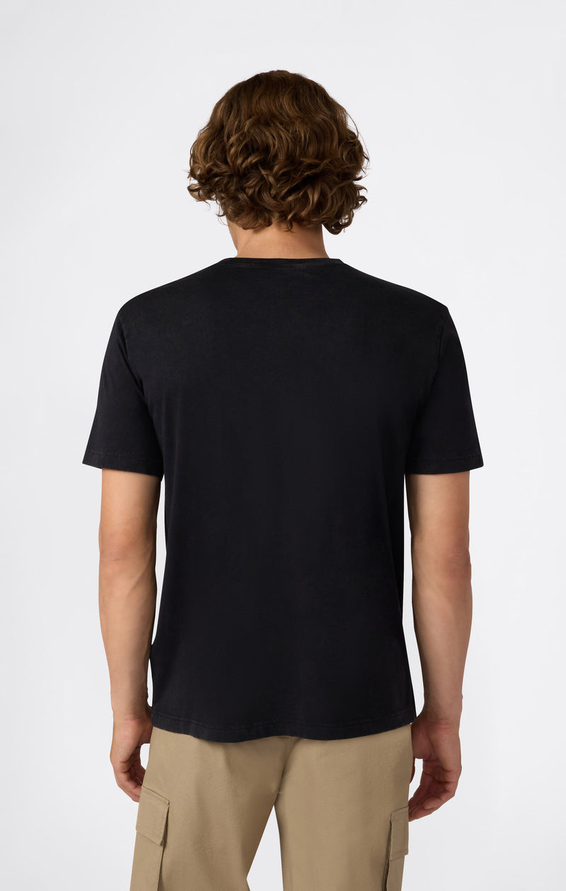 Herren T-Shirt Mit Verwaschenem Look Icons
