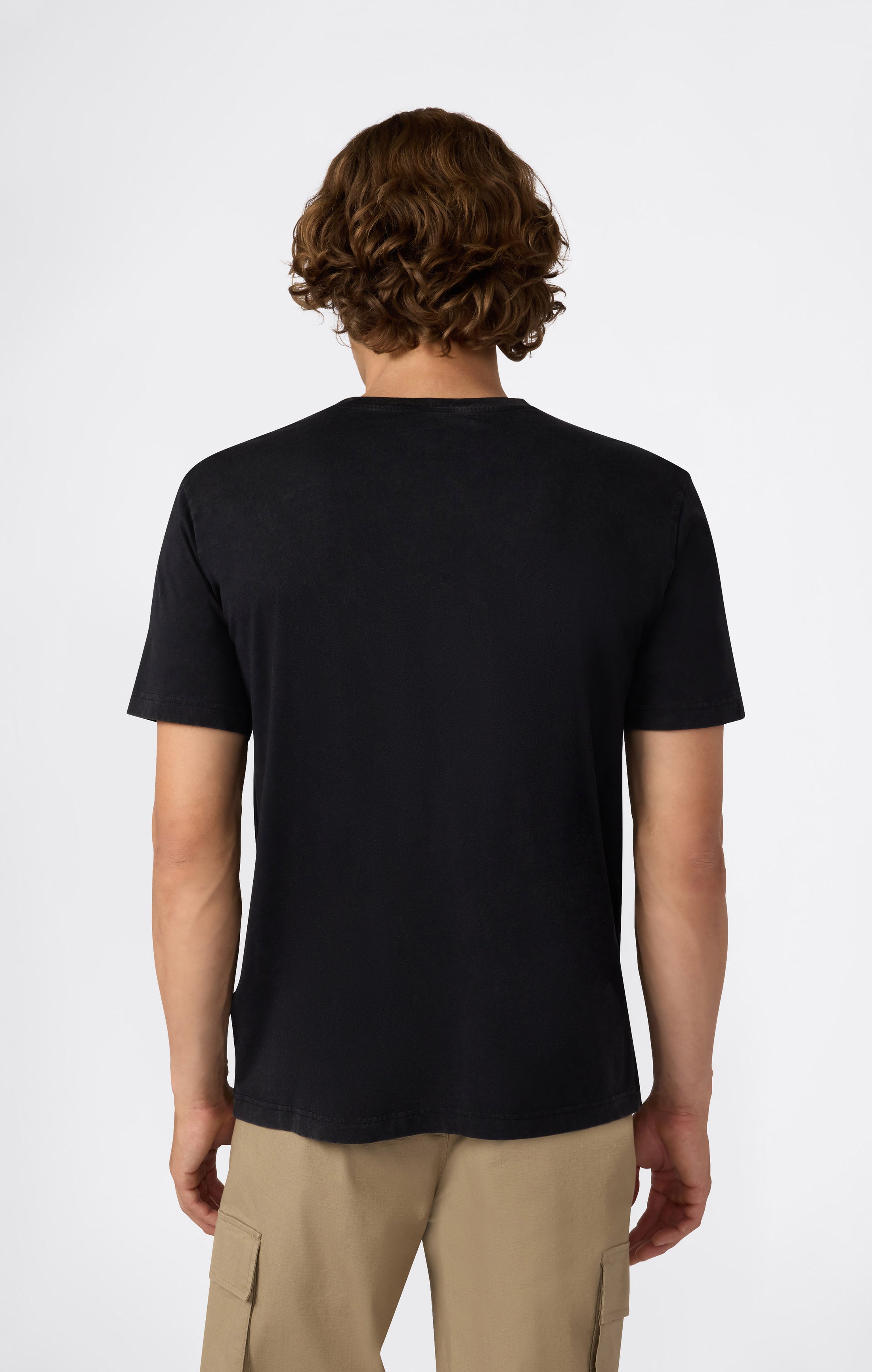 Herren T-Shirt Mit Verwaschenem Look Icons