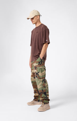 Herren T-Shirt Mit Verwaschenem Look Icons