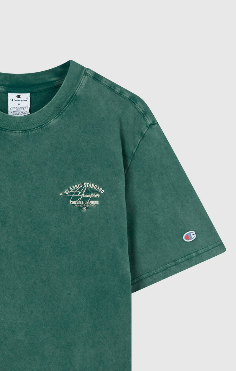 Herren Rundhalsshirt Mit Verwaschenem Look Icons