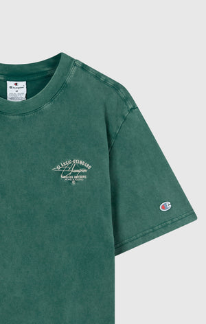 Herren Rundhalsshirt Mit Verwaschenem Look Icons