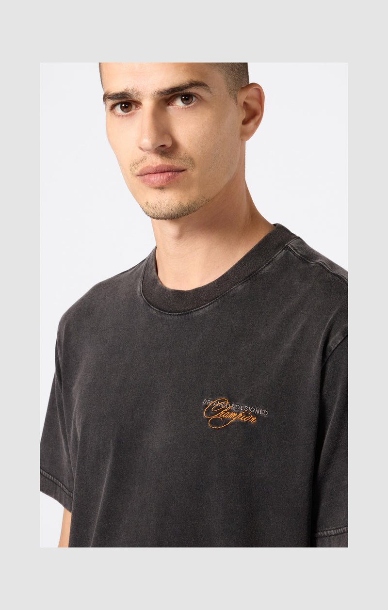 Men’s Washed Crewneck T-Shirt Icons