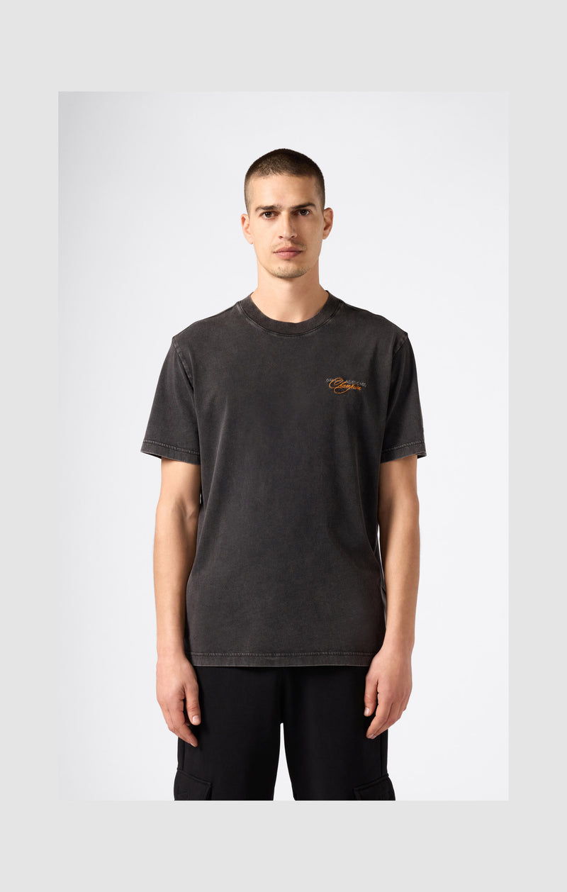 Men’s Washed Crewneck T-Shirt Icons