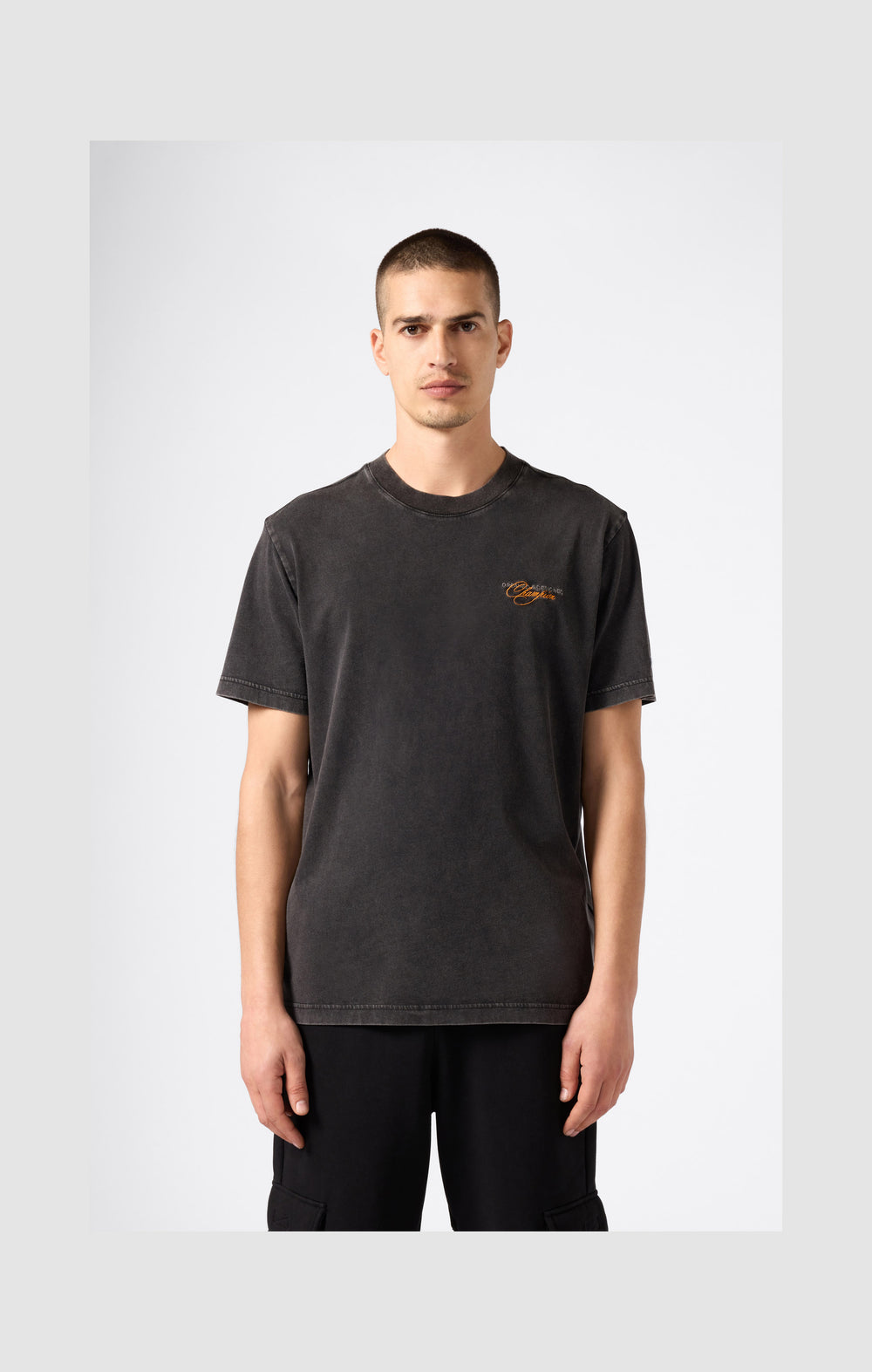 Men’s Washed Crewneck T-Shirt Icons
