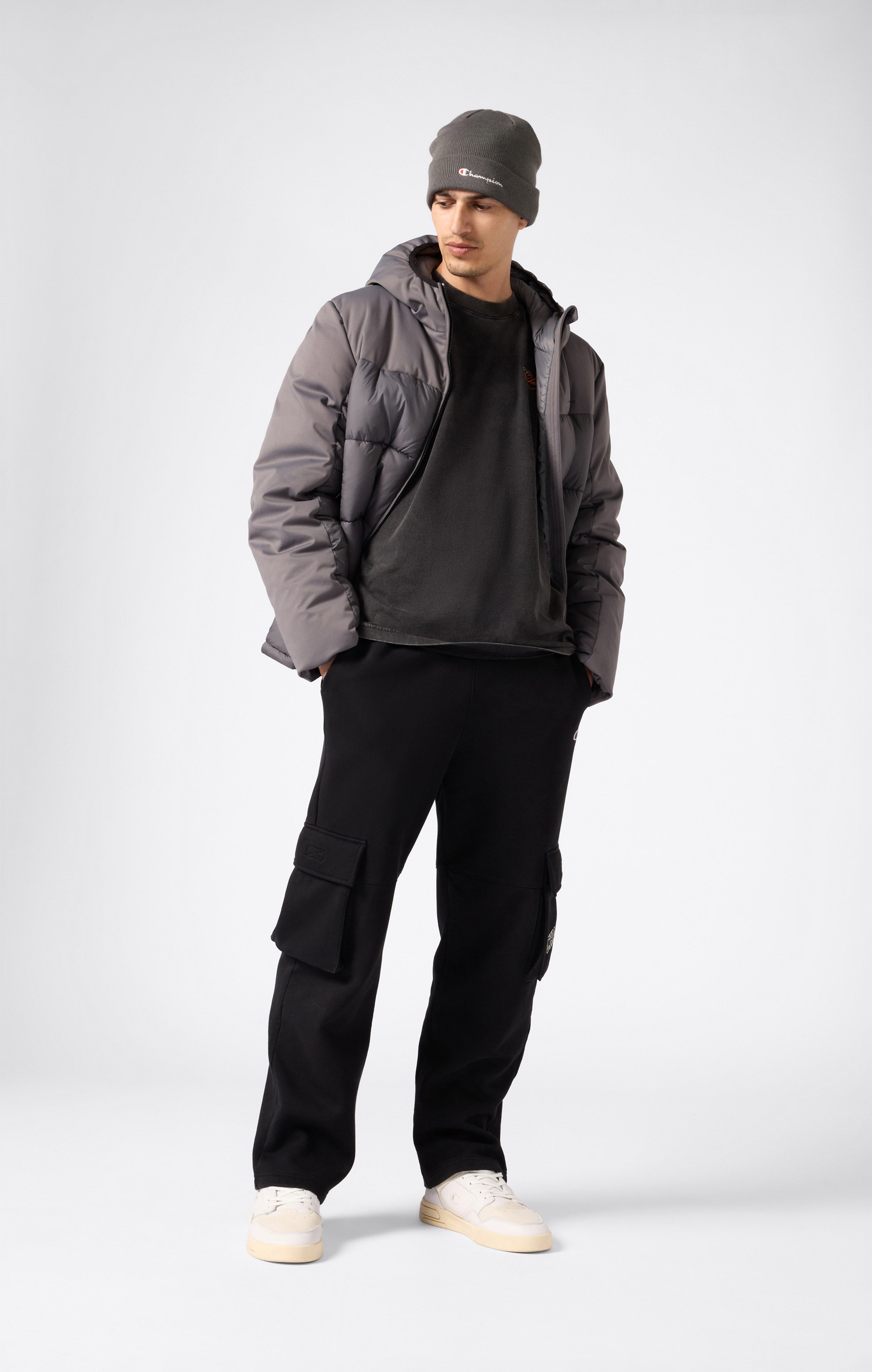 Herren Rundhalsshirt Mit Verwaschenem Look Icons