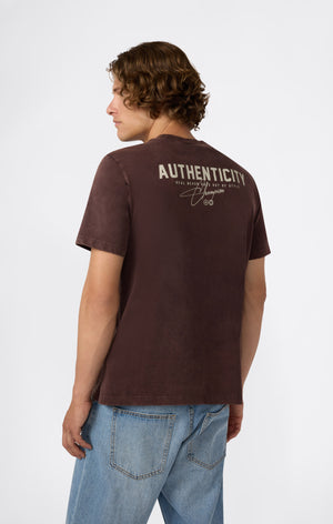 Men’s Washed Crewneck T-Shirt Icons