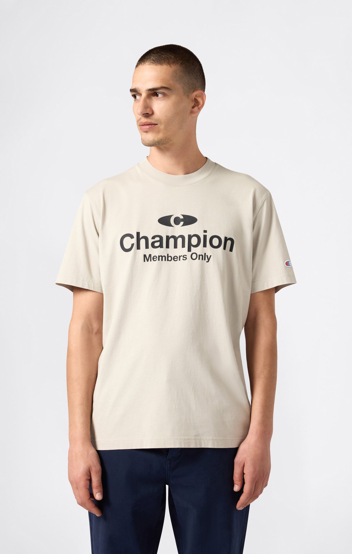 Herren Rundhalsshirt Mit Verwaschenem Look Icons