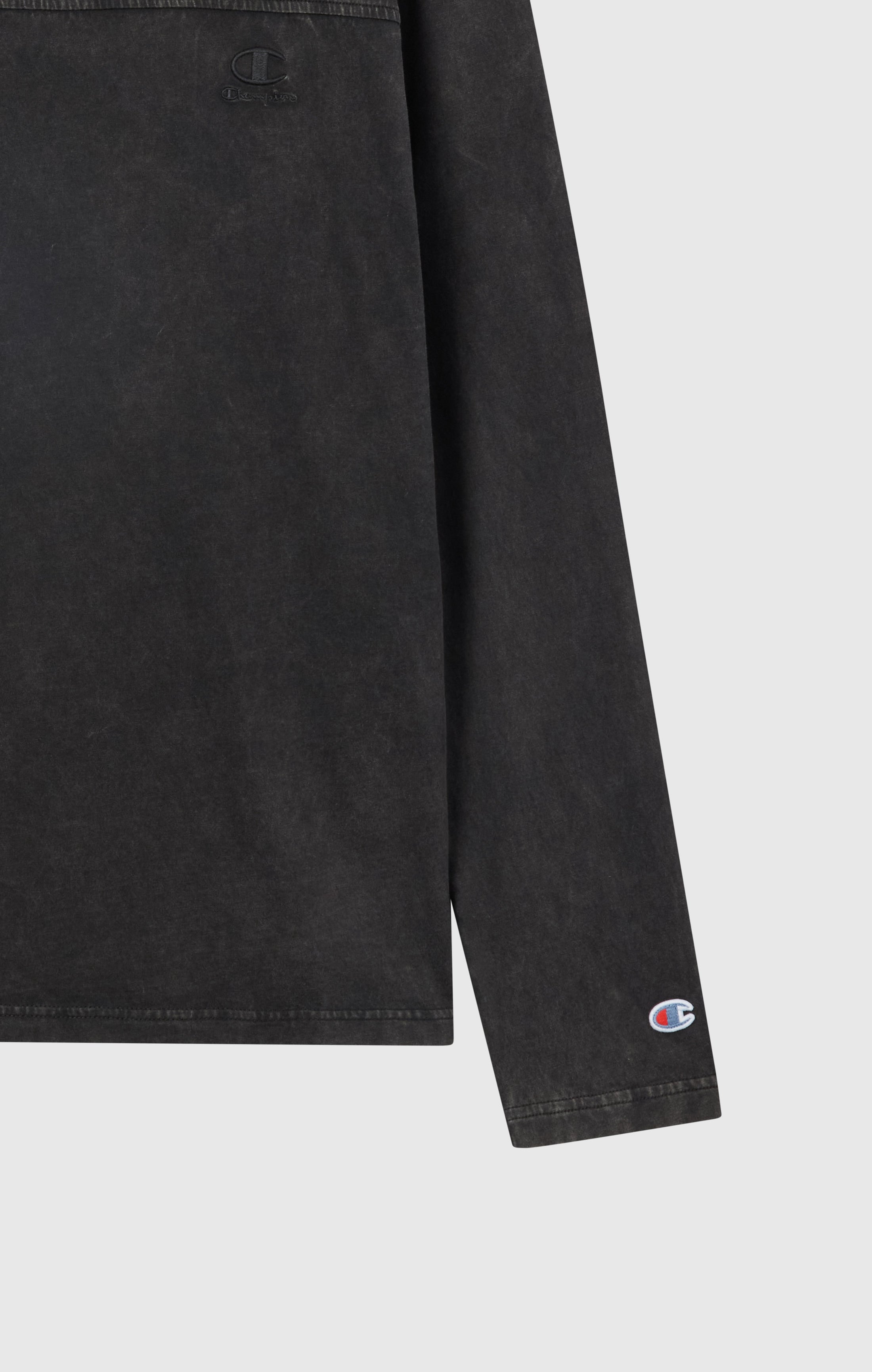 T-Shirt Homme Manches Longues Effet Délavé Icons