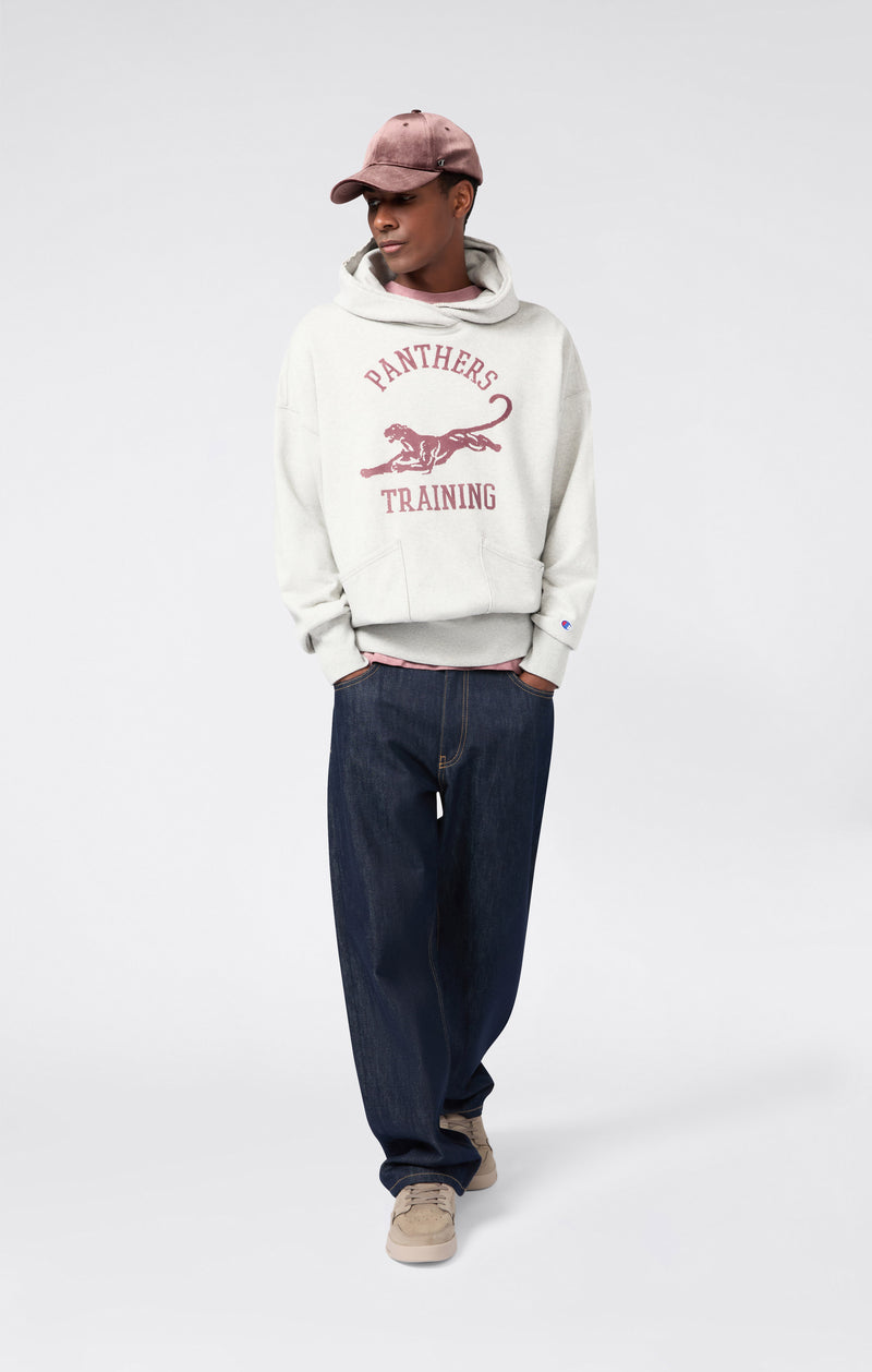 Herren Kapuzenpullover Mit Wascheffekt Loose Fit Time Capsule