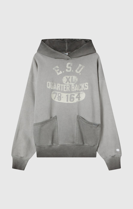 Felpa Da Uomo Con Cappuccio Effetto Slavato Loose Fit Time Capsule