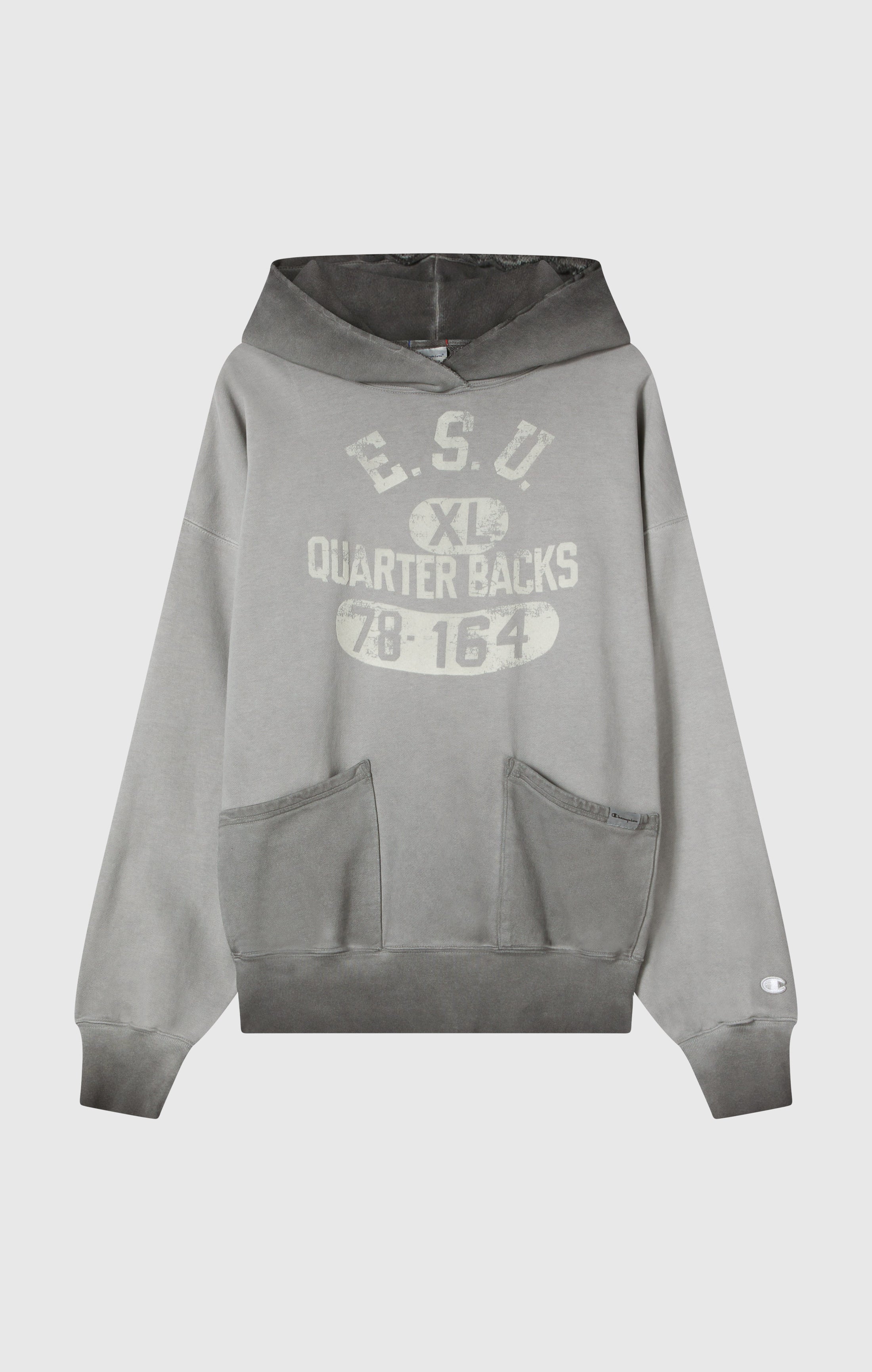 Sweat À Capuche Homme Effet Délavé Coupe Loose Fit Time Capsule