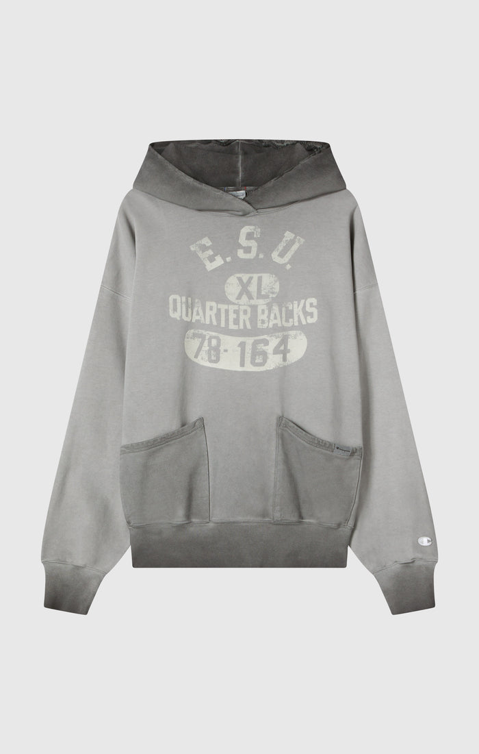 Felpa Da Uomo Con Cappuccio Effetto Slavato Loose Fit Time Capsule