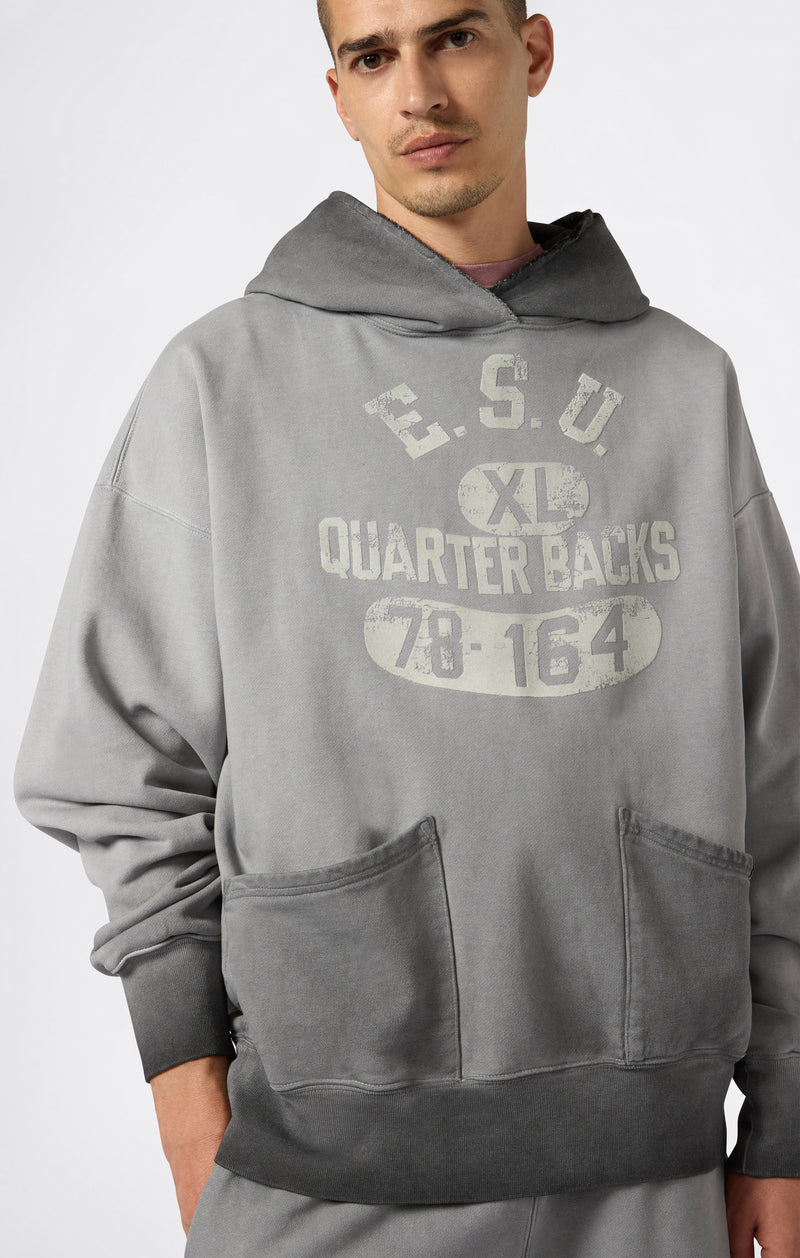 Sweat À Capuche Homme Effet Délavé Coupe Loose Fit Time Capsule