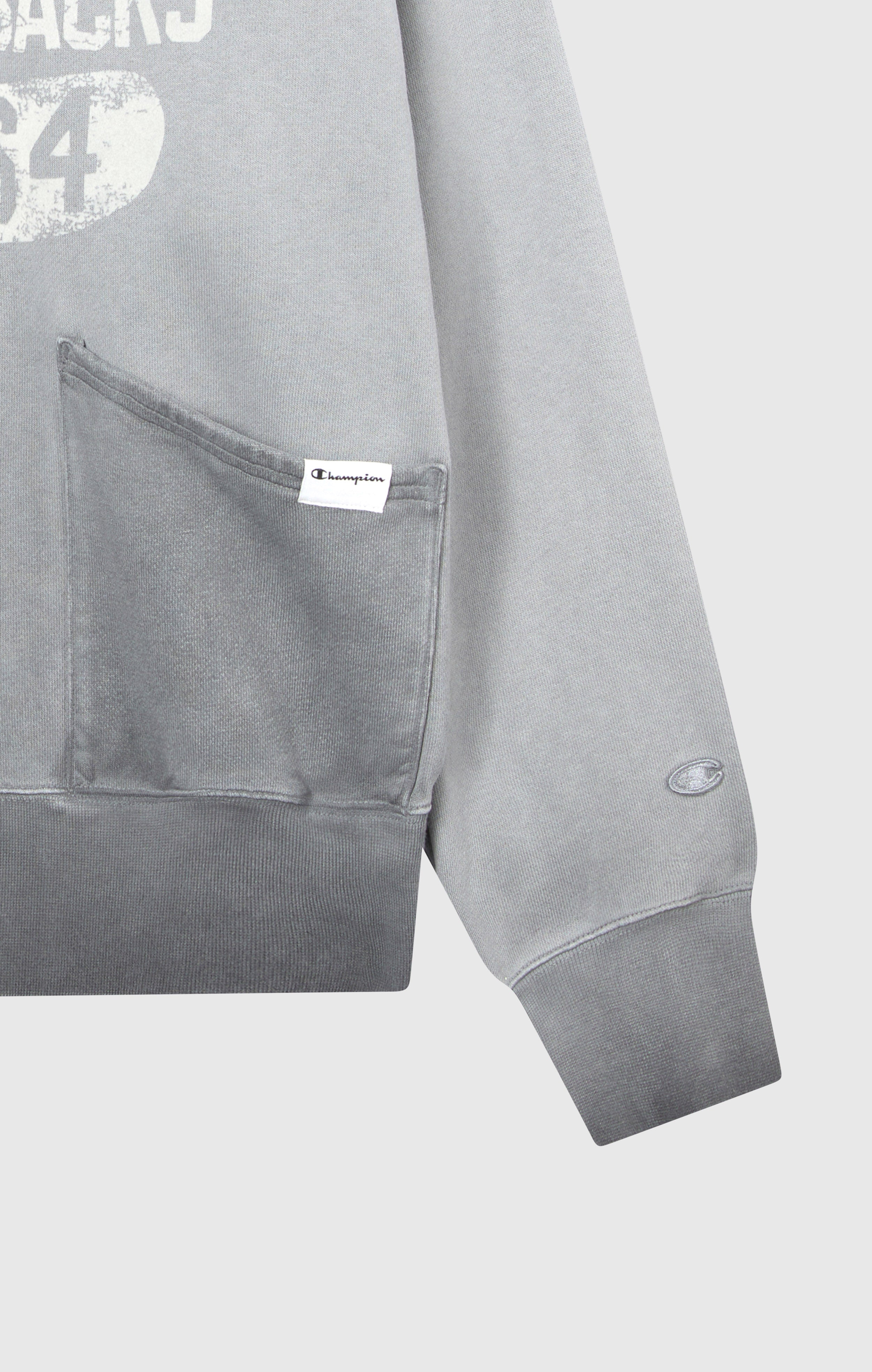 Sudadera Con Capucha Hombre Efecto Lavado Y Cremallera Corte Loose Fit Time