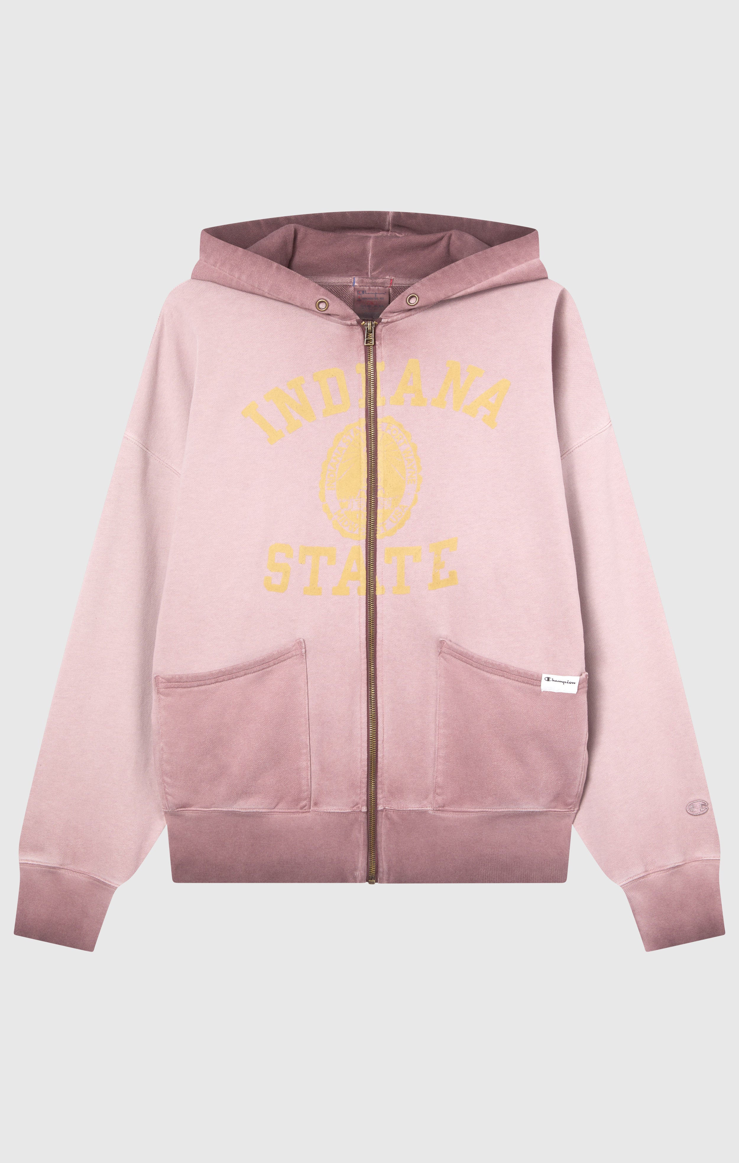 Men’s Washed Full Zip Hoodie Loose Fit Time Capsule