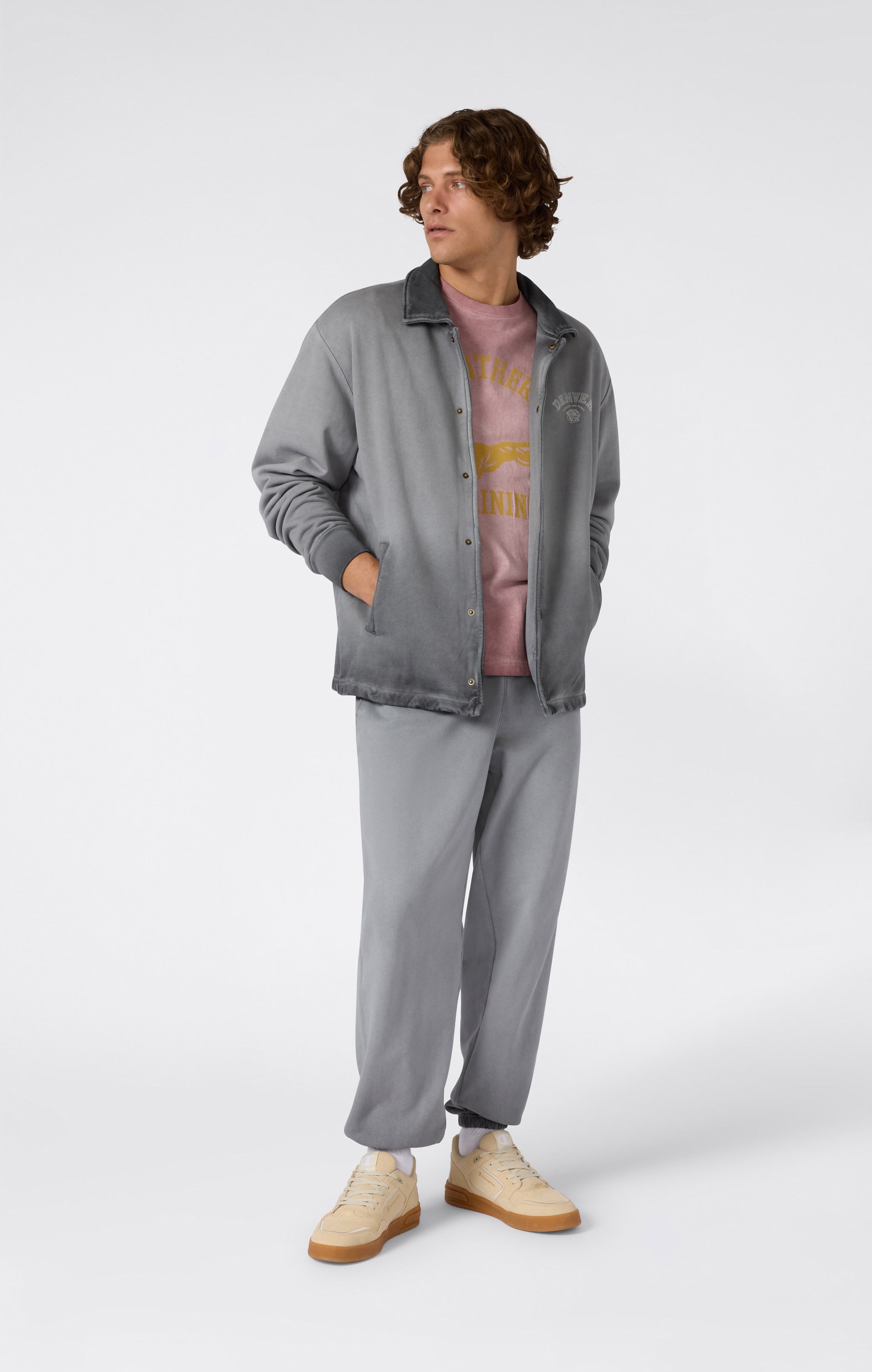 Men’s Wached Coach Jacket Loose Fit Time Capsule