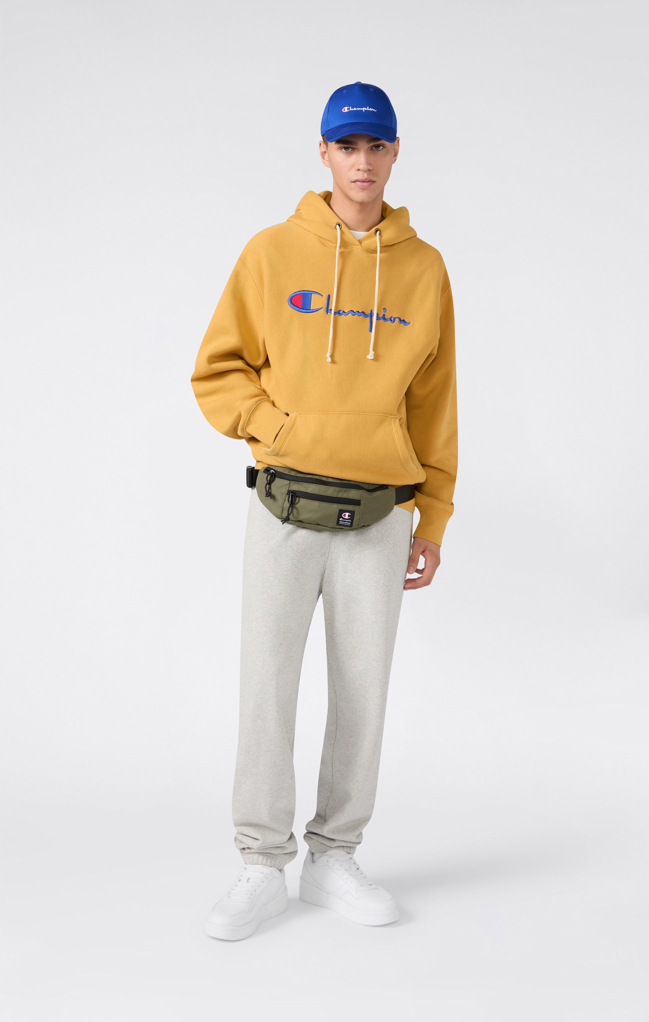 Men’s Washed Elastic Cuff Loose Fit Joggers Time Capsule