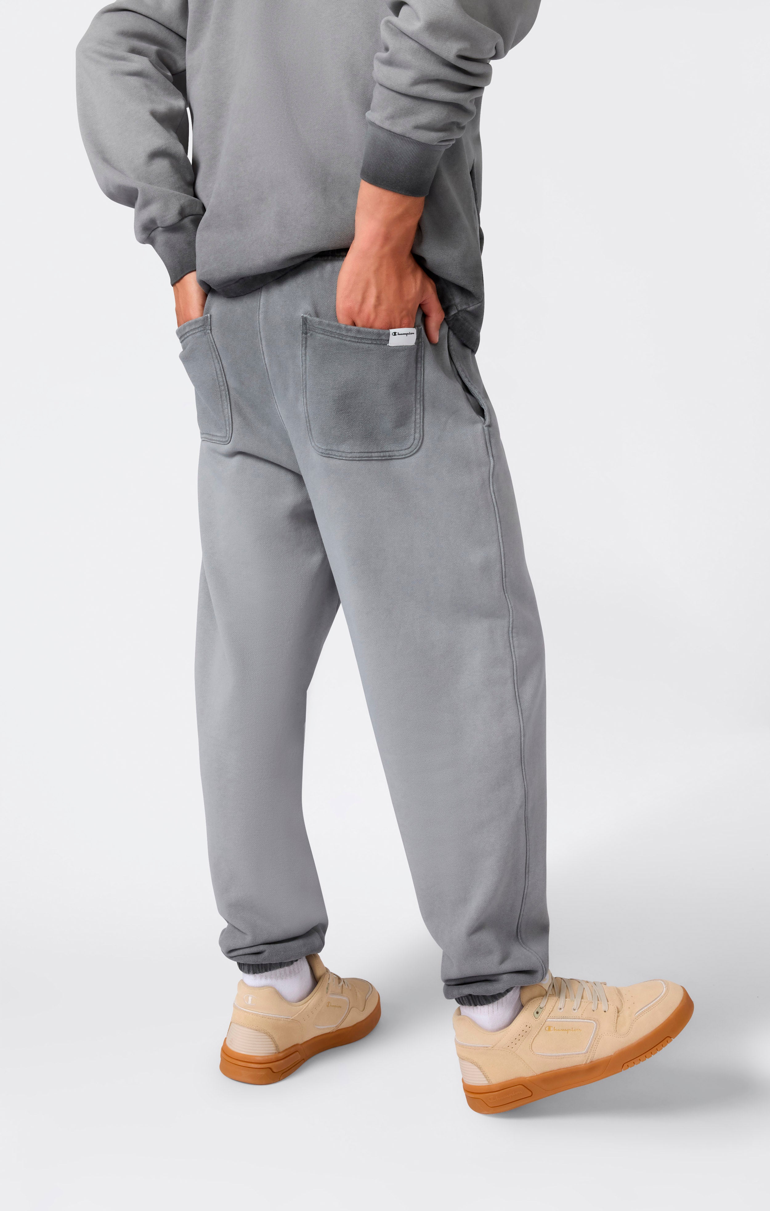 Men’s Washed Elastic Cuff Loose Fit Joggers Time Capsule