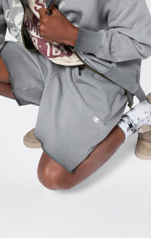 Bermuda Homme Effet Délavé Coupe Loose Fit Time Capsule